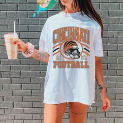 Comfort Colors Shirt, Cincinnati Football Shirt, V