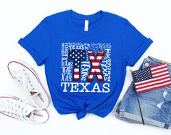 4th of July Texas Flag Shirt,Freedom Shirt,Fourth Of July Shirt,Patriotic Shirt,Independence Day Shirts,Patriotic Family