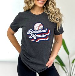 Baseball Shirt, Baseball T-Shirt, Baseball Shirt For Women, Sports Mom Shirt, Mothers Day Gift, Baseball Mom Shirt, Retr