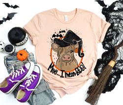 Boo Ghost Cow Halloween Shirt, Moo I Mean Boo Shirt, Funny Cow Shirt, Funny Halloween Gifts, Halloween Shirt, Halloween