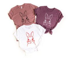 Family Easter Shirt, Matching Easter Shirt, Easter Day Shirt, Easter Bunny Shirt, Cute Easter Bunnies, Kids Easter Shirt
