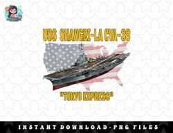 Aircraft Carrier USS Shangri-La CVA-38 Veteran Father Day png, sublimation, digital download