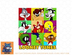 kids looney tunes character pop art box up png, sublimation, digital download