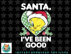 Kids Looney Tunes Christmas Tweety Santa Ive Been Good png, sublimation, digital download