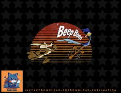Kids Looney Tunes Wile E. Coyote & Road Runner Beep Beep Chase png, sublimation, digital download