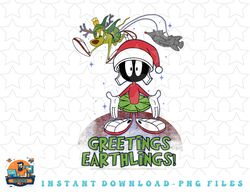 Kids Looney Tunes Christmas Marvin Greetings Earthlings png, sublimation, digital download