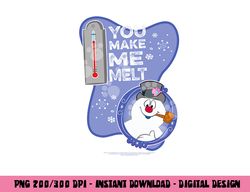Frosty the Snowman Melt  png, sublimation