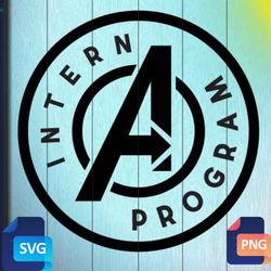 avengers logo SVG free, Avengers Apprentice Program SVG