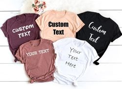 Personalized T-shirt, Custom T-Shirts, Custom Shirt, Personalized Shirt, Custom Shirt Printing, Custom Shirt for Women,