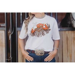 Long Live Cowgirl Shirt,Howdy Cowgirl Shirt,Rodeo Shirt,Rodeo Sweatshirt,Rodeo Gift,Bull Head Shirt,SouthWest Shirt,West