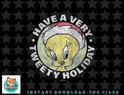 Looney Tunes Christmas Tweety Bird A Very Tweety Holiday png, sublimation, digital download