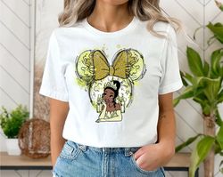 Tiana Disney Shirt, Tiana Watercolor T-shirt, Tiana Princess Shirt, Cute Tiana Tee