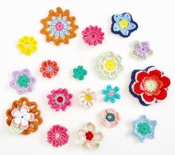 Flowers for decor. Make crochet gift. Crochet wedding flowers. Floral Arrangement. Crochet flowers,  Digital Pattern Cro