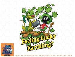 Looney Tunes Marvin The Martian Feeling Lucky png, sublimation, digital download