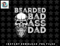 Mens Bearded Dad Father - Funny Beard Lover & Facial Hair png, sublimation, digital download