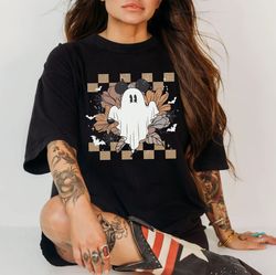 Disney Mickey Ghost Spooky Season Shirt, Retro Floral D