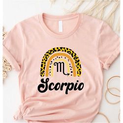 Scorpio Astrology Shirt, Scorpio Shirt, Horoscope Gift, Birthday Gifts, Zodiac Signs Shirt, Astrology Gift, Horoscope Co