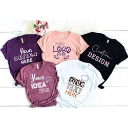 Personalized Shirt, Add Your Own Text, Custom Logo Shirts, Custom Design Shirt, Customized Shirts, Custom Text on Shirt,