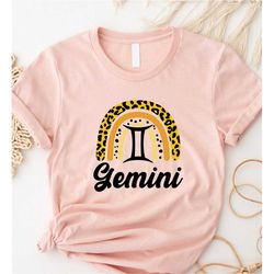 Gemini Astrological Zodiac Sign Facts T-Shirt, Born In May June Month Gift, Birthday Party Present, Funny Horoscope Astr