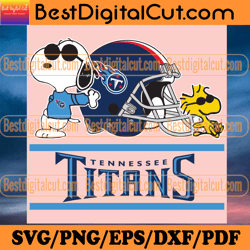Tennessee Titans Snoopy Svg, Sport Svg, Tennessee