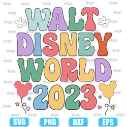 walt disney world 2023 svg,walt disney svg
