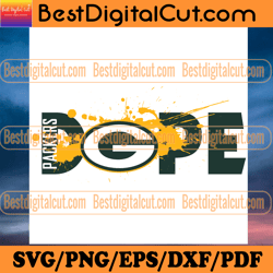 Green Bay Packers Dope Svg, Sport Svg, Green Bay P