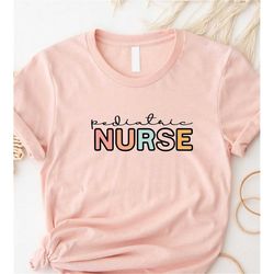 Pediatric Nurse T-Shirt for Registered Nurse, Gift For Nurse, Blessed Nursing Shirt, Funny Nurse Gift For Her, Inspirati