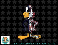 Looney Tunes Daffy Duck Half Skeleton png, sublimation, digital download