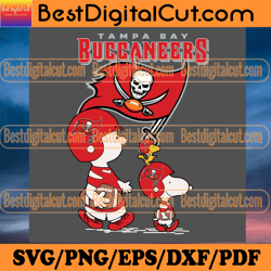Snoopy The Peanuts Tampa Bay Buccaneers Svg, Sport