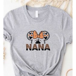 Disney Nana Mouse Shirt, Magic Castle Nana Shirt, Disney Mother's Day Tee, Magical World, Gift For 2023 Family, Disneywo