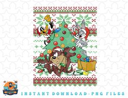 Looney Tunes Christmas png, sublimation, digital download
