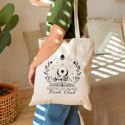 Acotar Tote Bag, Night Court Symbol Tote Bag, Book Lover Bag, SJM Merch Bag, A Court Of Thorns And Roses Court Of Dream
