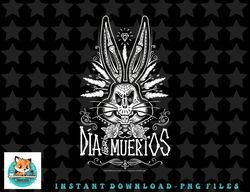 Looney Tunes Dia De Los Muertos Bugs Bunny Big Face png, sublimation, digital download