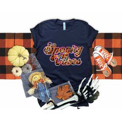 Spooky Vibes Shirt, Halloween Shirt, Halloween Gift, Cute Halloween Tee, Pumpkin Shirt, Hello Pumpkin Shirt, Halloween M