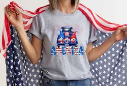 4th of July Gnome Shirt, 4th of July Shirt, Gnome Shirt, Patriotic Shirt, Independence Day Shirt, 4th of July Gift, Inde