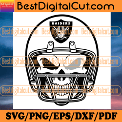 Las Vegas Raiders Skull Bandana Mask Svg, Las Vegas Raiders - Inspire Uplift