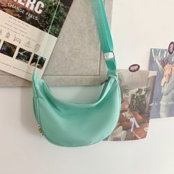 Simple Nylon Bag Women Messenger Bag New Versatile Fashion Backpack Shoulder Bag Dumpling Bag Underarm Bag