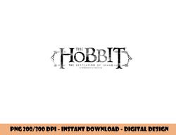 Hobbit Ornate Logo Longsleeve T Shirt Long Sleeve  png, sublimation