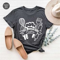trendy personalized dad graphic tees, custom chef tshirt, fathers day gifts, gifts for mom, papa outfit, fathers clothin