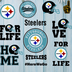Pittsburgh Steelers , nfl svg , love football , lo