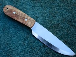 10" Custom Hand Made D2 Steel Bushcraft Camping Knife Hunting Knife With Sheath