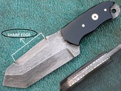 Damascus Skinner , 6.5" Superior Hand Made Damascus Steel Skinning Knife