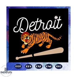 Detroit tiger baseballbaseball svg, baseball gift, baseball fans, best gifts, trending svg, Files For Silhouette, Files