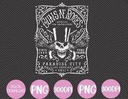 Official Guns N' Roses Paradise City Label Svg, Eps, Png, Dxf, Digital Download