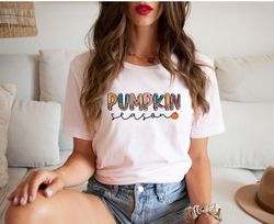 Hello Fall Shirt,Hello Pumpkin Rainbow Shirt,Pumpkin Season  Shirt, Halloween Sh