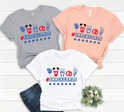 Snackgoals Shirts, Independence Day Family Matching Shirts, 4Th Of July Shirt, D