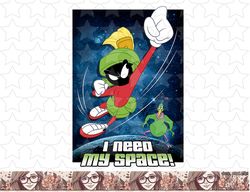 Looney Tunes Marvin & Instant Martian Need Space Poster png, sublimation, digital download