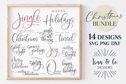 Christmas Bundle SVG & Sublimation Files