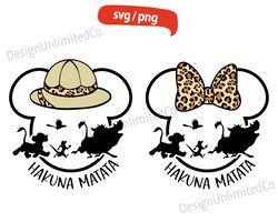 Hakuna Matata Quotes svg, Disney Wild Trip svg, Hakuna Matata Logo svg, Simba svg, Timon and Pumba svg