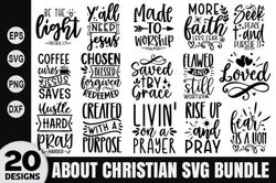 Christian Bundle Svg, Bible Verse Bundle